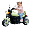 Keppz Vintage Style Battery Operated Ride-On Bike for Kids with Music & Lights.