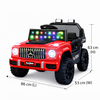 Keppz Kids Battery Ride On SUV with LED Lights, Music, Big Wheels & Steering.