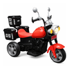 Keppz Harley Style Battery Operated Ride-On Bike for Kids with LED Light & Music.