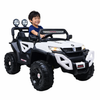 Keppz Hooper 4x4 Battery Operated Ride-On Jeep for Kids with LED Lights & Music.