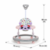 Keppz Baby Walker with Push Handle, Musical Toy Panel & 360° Smooth Wheels.