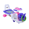 Keppz Elephant 2-in-1 Ride-On Push Car with Ring Game & Steering Wheel.