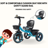 Keppz Kids Pedal Tricycle with Bell, Ergonomic Seat, and Rear Storage Basket. - Keppz