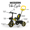 Keppz Kids Tricycle with Parental Control Handle  Foldable Baby Trike for 1.5 Years, with Storage Basket & Safety Belt. - Keppz