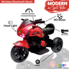 Keppz Electric Cartoon Ride-On Bike for Kids  Red with Music, Lights & Stickers. - Keppz