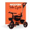 Keppz Cushioned Kids Tricycle with Backrest & Push Handle Baby Trike for 1.5 Years with Storage Basket & Safety Belt - Keppz