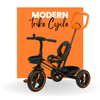 Keppz Kids Tricycle with Parental Control Handle  Foldable Baby Trike for 1.5 Years, with Storage Basket & Safety Belt. - Keppz