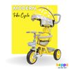 Keppz Stylish Kids Tricycle with Printed Canopy & Safety Belt  Baby Trike with Push Handle & Storage Basket for 1.5 Years. - Keppz