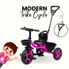 Keppz Lightweight Baby Tricycle with Push Handle and Storage Basket. - Keppz