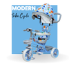 Keppz 4-in-1 Baby Tricycle with Canopy, Parental Handle, Storage Basket, and Safety Harness.