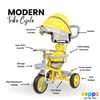 Keppz Stylish Kids Tricycle with Printed Canopy & Safety Belt  Baby Trike with Push Handle & Storage Basket for 1.5 Years. - Keppz