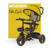 Keppz 4-in-1 Baby Tricycle with Canopy, Push Handle, Safety Harness, and Storage Basket. - Keppz