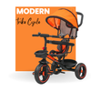 Keppz 4-in-1 Baby Tricycle with Canopy, Push Handle, Safety Harness, and Storage Basket. - Keppz
