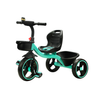 Keppz Kids Pedal Tricycle with Bell, Ergonomic Seat, and Rear Storage Basket. - Keppz