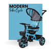 Keppz 4-in-1 Kids Tricycle with Canopy, Safety Harness & Parent Push Handle.