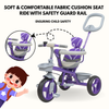 Keppz Baby & Toddler 3-in-1 Tricycle with Parent Handle & Safety Seat.