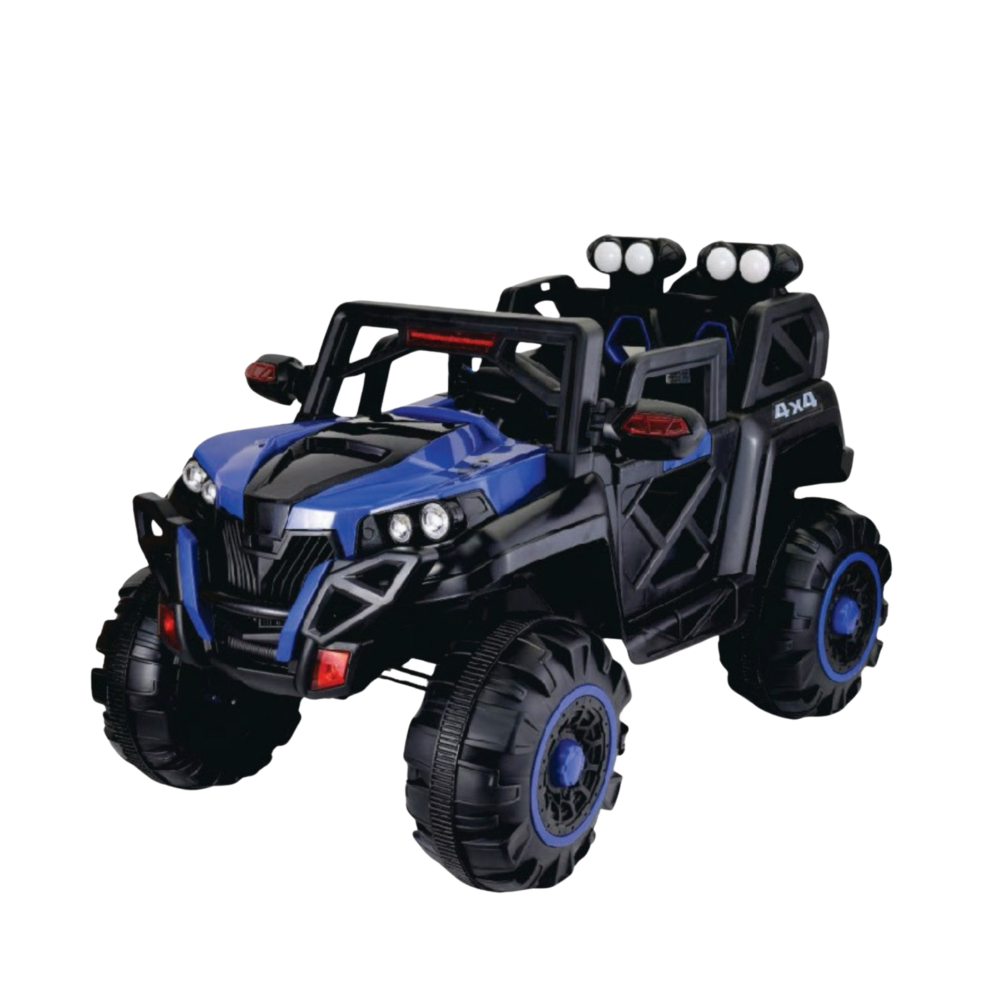 Keppz 4x4 Graffiti-Style Ride-On Jeep for Kids  Dual Motor, LED Lights, Music & Remote Control.