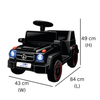 Keppz Ride-On G-Wagon Style Push Car for Kids with Lights & Storage. - Keppz