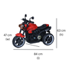 Keppz Modern EV Sport Bike for Kids with Bluetooth Music, Headlights, and Hand Accelerator. - Keppz