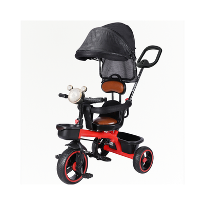 Keppz Premium Kids Tricycle – Canopy & Parent Handle