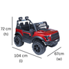 Keppz Jeep-Style Ride-On Car for Kids with Music, Lights, and Parental Remote Control