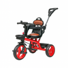 Keppz Baby Tricycle with Push Handle, Safety Backrest, and Storage Basket