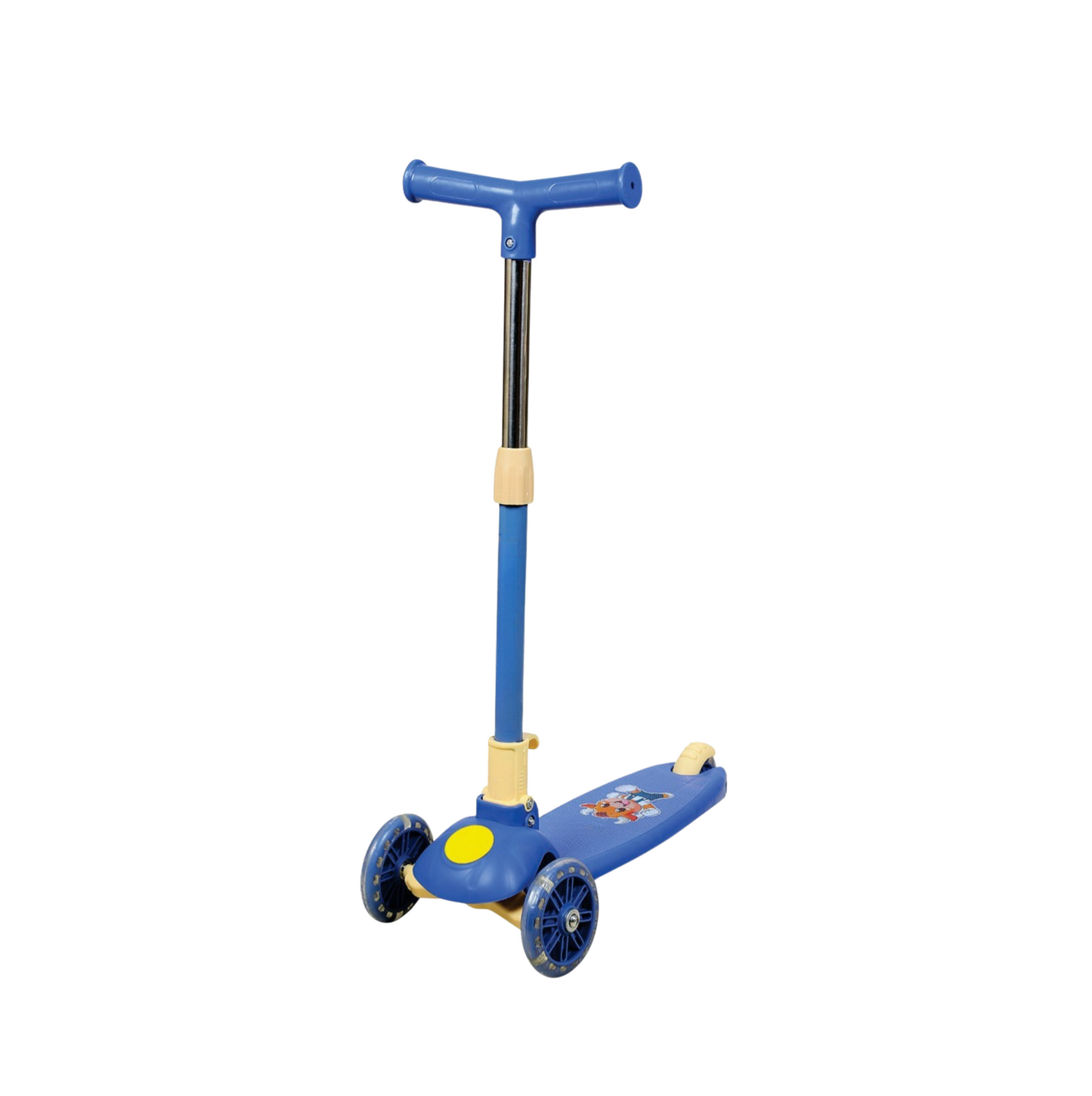 Keppz 3-Wheel Kids Kick Scooter – Adjustable Handle & Brake