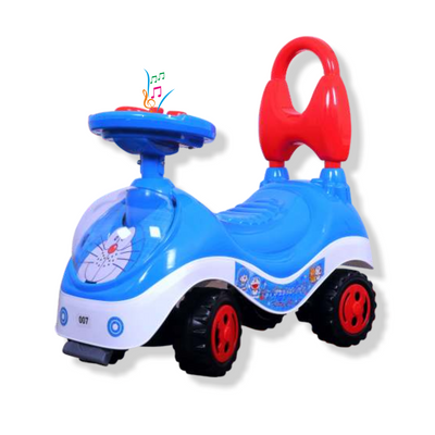 Keppz Musical Push Car – Foot-to-Floor Ride for Kids
