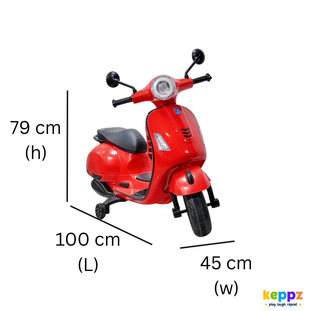 Keppz Modern EV Sport Bike – Kids Ride-On with Bluetooth & Lights