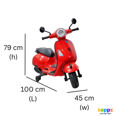 Keppz Modern EV Sport Bike – Kids Ride-On with Bluetooth & Lights