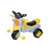 Keppz Yellow & Black Motorcycle Tricycle – Pedal Ride-On