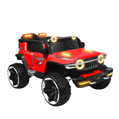 Keppz Hooster 4x4 Battery Operated Ride-On Jeep for Kids with LED Lights & Music.