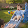 Keppz Kids Indoor Tower Slide for Toddlers with Wide Steps & Safe Design.