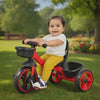 Keppz Kids Pedal Tricycle with Bell, Ergonomic Seat, and Rear Storage Basket.