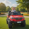 Keppz Battery Operated Ride-On SUV Jeep for Kids with Music, Lights, Remote Control.