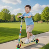 Keppz Turbo Titan Kids Scooter with Adjustable Handle Brake & Sound Proof Tyres.