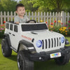Keppz Battery Operated Jeep Style Ride-On Car with Double Doors, Remote Control & Music.