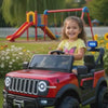 Keppz Electric Ride-On Jeep with LED Lights, Music & Parental Remote