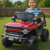 Keppz EORD Electric Ride-On Jeep for Kids  Dual Motor, LED Lights, Music System.