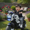 Keppz Adventure Battery Operated Ride-On Bike for Kids with Dual LED Lights.