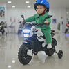 Keppz Adventure Battery Operated Ride-On Bike for Kids with Dual LED Lights.