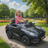 Keppz Kids Battery Ride On Sports Car with LED Lights, Music & Steering.