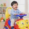 Keppz Kids Ride-On Push Car with Steering Wheel, Music & Backrest Handle.