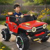 Keppz Hooster 4x4 Battery Operated Ride-On Jeep for Kids with LED Lights & Music.