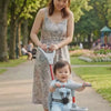 Keppz Compact Kids Tricycle with Push Handle & Seat Belt  Lightweight Baby Trike for 1.5 Years with Storage Basket.