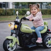 Keppz Vintage Style Battery Operated Ride-On Bike for Kids with Music & Lights.