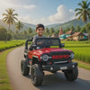 Keppz EORD Electric Ride-On Jeep for Kids  Dual Motor, LED Lights, Music System.