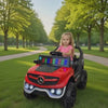 Keppz Kids Battery Ride On Car with LED Lights, Music & Big Wheels SUV.