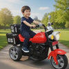 Keppz Harley Style Battery Operated Ride-On Bike for Kids with LED Light & Music.