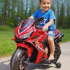 Keppz Husky Battery Operated Ride-On Bike for Kids with LED Light & Music.